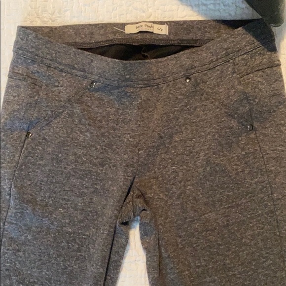 Free people polyester bell bottom pants with pocke - Picture 3 of 4